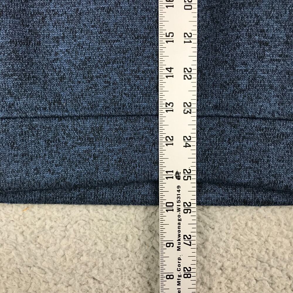 Eddie Bauer Men's Pullover Small 1/4 Snap Mock Neck Radiator Fleece Sweater - Picture 6 of 13